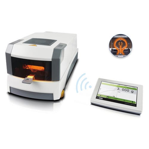 Электронное весы для измерения влажности - XY-MS series - Changzhou Xingyun Eletronic Equipment Co., Ltd - для лаборатории / настольное / с сенсорным экраном
