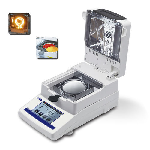 Электронное весы для измерения влажности - XY-MW-T series - Changzhou Xingyun Eletronic Equipment Co., Ltd - для лаборатории / настольное / с сенсорным экраном