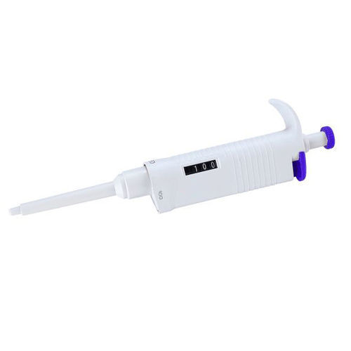 Механическая пипетка - HD-60150 series - Jiangsu Huida Medical Instruments - поршневая / простой канал / с фиксированным объемом