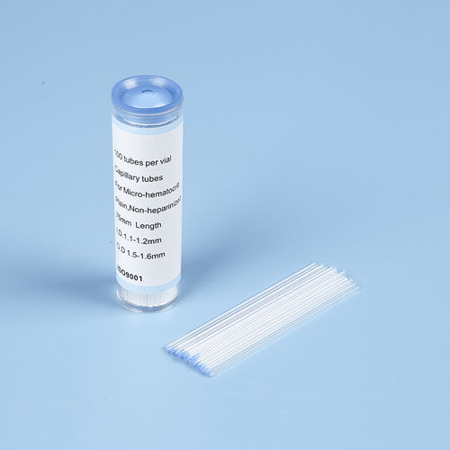 Капиллярная пробоотборная трубка - HDAC008 - Jiangsu Huida Medical Instruments - лабораторная / цилиндрическая / из стекла