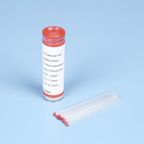 Капиллярная пробоотборная трубка - HDAC009 - Jiangsu Huida Medical Instruments - лабораторная / цилиндрическая / из стекла