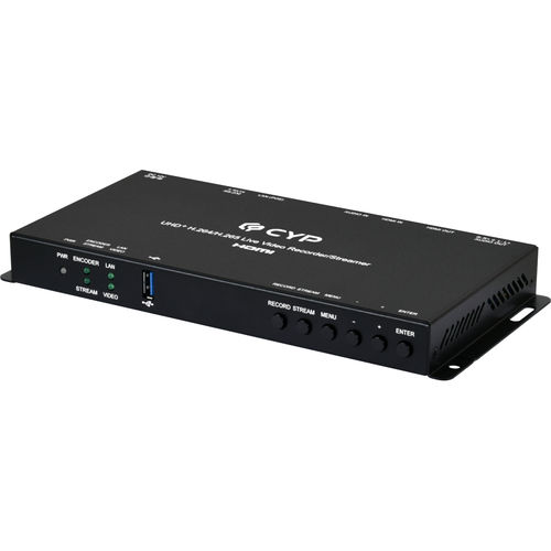 Медицинский видеорегистратор и стример - AVIP-S4601E - Cypress Technology - для непрерывной передачи / разрешение 4K