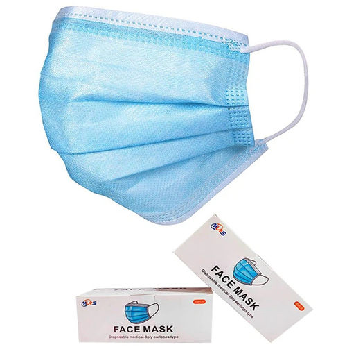Xирургическая маска типа IIR - Xiantao Yuanjie Nonwoven Products - из полипропилена / для взрослых / упаковка 50 штук