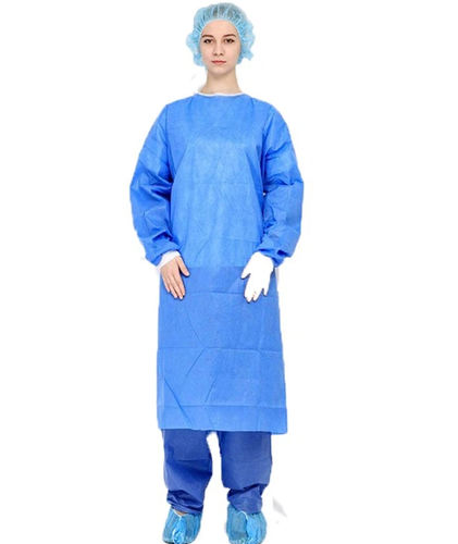 Хирургический халат унисекс - Xiantao Yuanjie Nonwoven Products - для одноразового применения / дышащий / непромокаемый