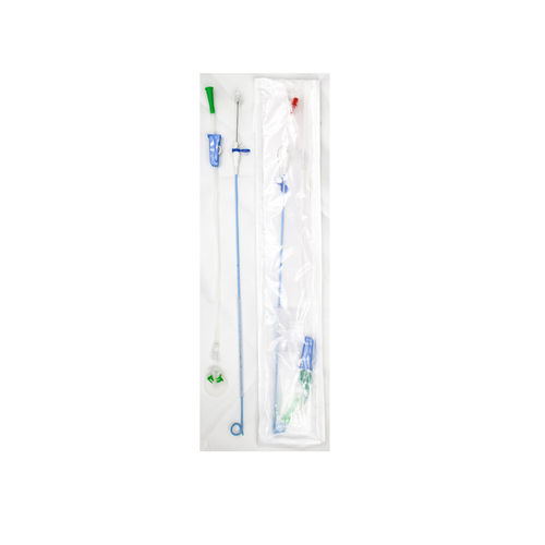 Набор для дренирования желчных протоков - 8Fr-45cm - DIALL Medical - с антирефлюксным клапаном / рентгеноконтрастный / полиуретан