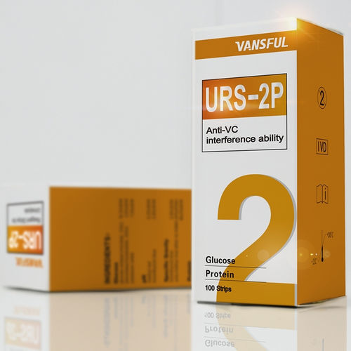 Тест-полоска для анализа мочи - URS-2P - Changchun Wancheng Bio-Electron Co., Ltd. - на глюкозу / для протеинов / для мочи