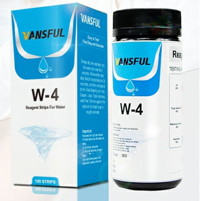 Тест-полоска для анализа воды - W-4 - Changchun Wancheng Bio-Electron Co., Ltd. - pH / щелочности / для мочи