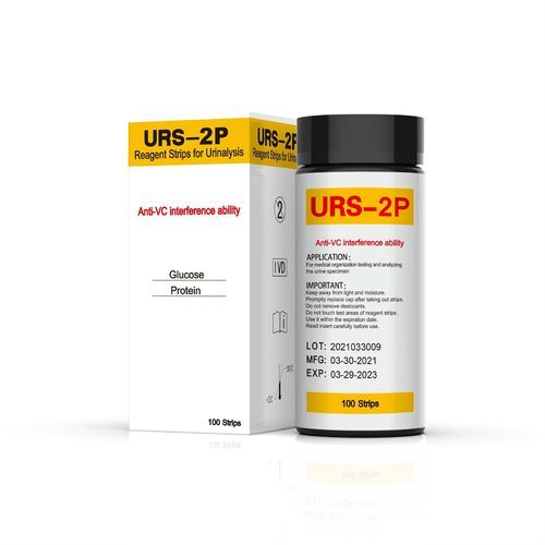 Тест-полоска для анализа мочи - URS-2P - Changchun Wancheng Bio-Electron Co., Ltd. - pH / на глюкозу / для протеинов