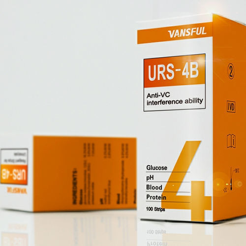 Тест-полоска для анализа мочи - URS-4B - Changchun Wancheng Bio-Electron Co., Ltd. - pH / на глюкозу / для протеинов