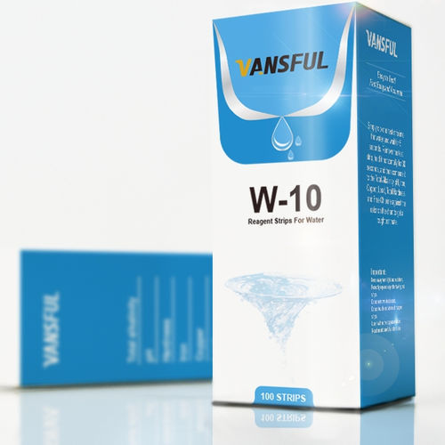 Тест-полоска для анализа воды - W-10 - Changchun Wancheng Bio-Electron Co., Ltd. - pH / щелочности / свободный хлор