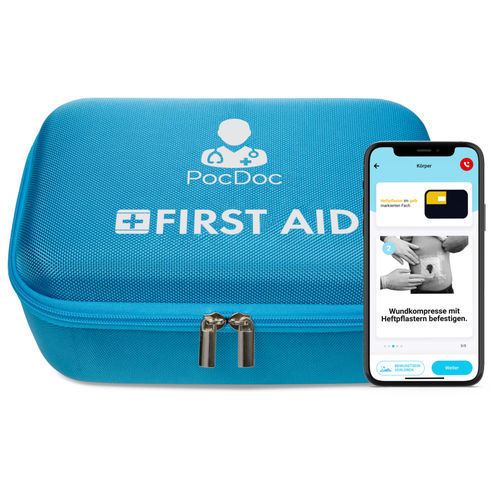 Медицинский набор для неотложной помощи - PocDoc® Premium - Innotas AG - для первой помощи