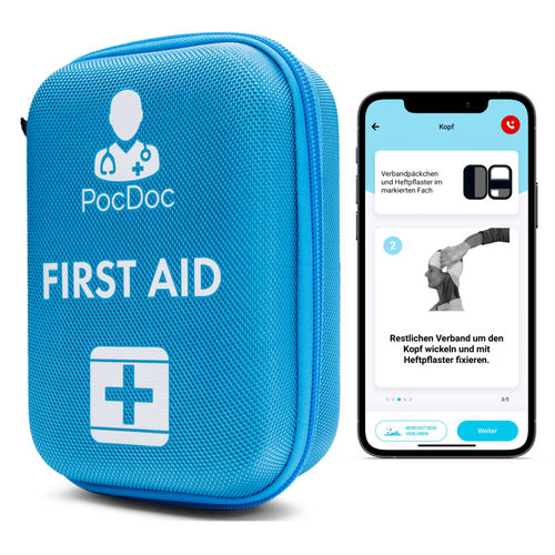 Медицинский набор для неотложной помощи - PocDoc® Outdoor - Innotas AG - для первой помощи