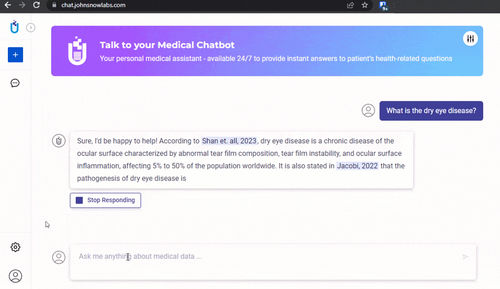 Медицинское программное обеспечение - Medical ChatBot - John Snow Labs - клиническое / для исследований / с поддержкой ИИ