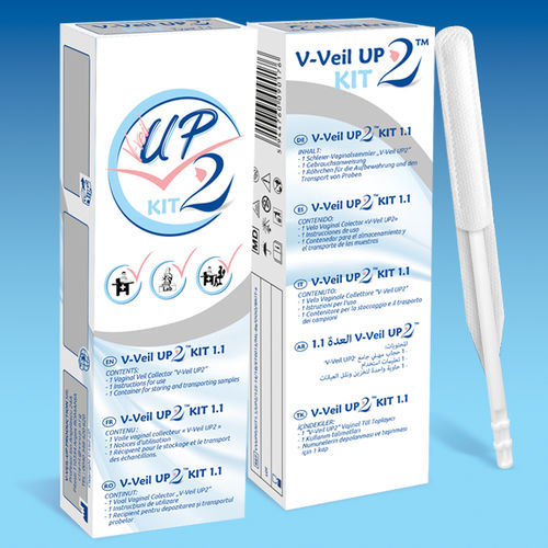 Набор для отбора проб вагинальные выделения - V-VEIL UP2&trade;  1.1 - V-Veil-Up Production - биологически чистый / для ДНК / клинический