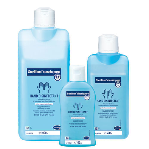 Гидроспиртовый раствор 500 мл - Sterillium® classic pure - BODE Chemie - 1000 мл / 5000 мл / 100 мл