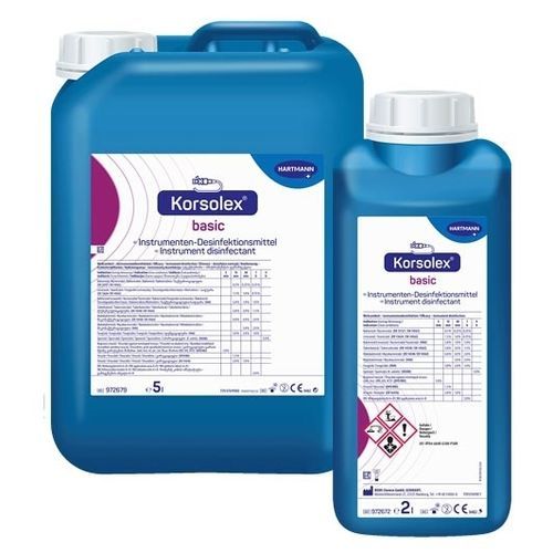 Дезинфицирующее средство для хирургических инструментов - Korsolex® basic - BODE Chemie - жидкость / 5000 мл / 2000 мл