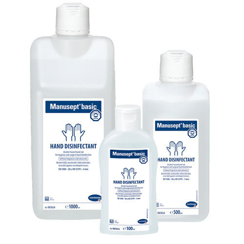 Гидроспиртовый раствор 500 мл - Manusept® basic - BODE Chemie - 1000 мл / 100 мл