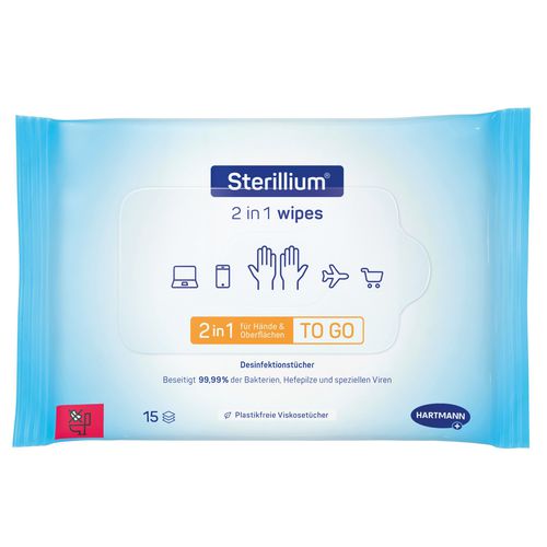 Очищающие салфетки для гигиены рук - Sterillium® - BODE Chemie - 15 штук