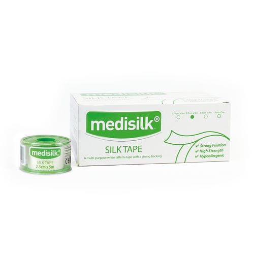 Хирургическая лента из шелка - MEDISILK - Fleming Medical - водонепроницаемая / гипоаллергенная