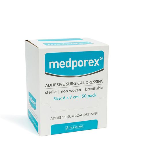 Стерильная повязка для защиты кожи - MEDPOREX - Fleming Medical - воздухопроницаемая / нетканая / неклейкая