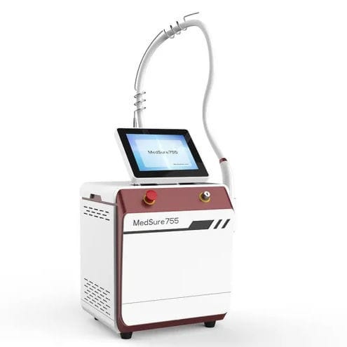 Лазер для омоложения кожи - MedSure 755 - Beijing Mega Beauty Technology - для удаления татуировок / для лечения акне / Nd:YAG