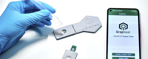 Экспресс-тест COVID-19 - TestNpass - Grapheal - на антигены / SARS-COV-2 / для самотестирования
