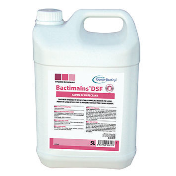 Бактерицидное антисептическое мыло - BACTIMAINS® DSF - LABORATOIRE GARCIN-BACTINYL - вирулицидное / EN 1276 / EN 14476