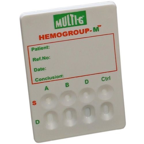 Экспресс-тест для определения группы крови - Hemogroup-M - Multi-G - крови / кассетный