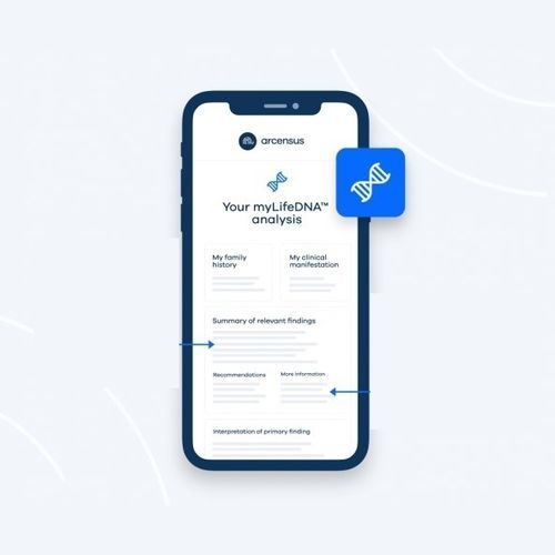 Клинический мобильное приложение - myLifeDNA™ - Arcensus GMBH - испытательный / для последовательности оснований в ДНК / для обработки