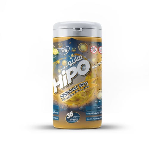 Очищающие салфетки для полов и поверхностей - HiPO MINIMAL - Al-Mueen - 35 штук