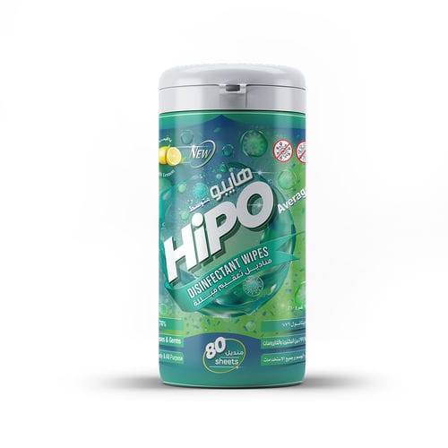 Очищающие салфетки для полов и поверхностей - HiPO Average - Al-Mueen - 80 штук