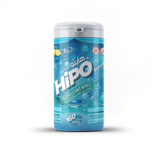 Очищающие салфетки для полов и поверхностей - HiPO Economic - Al-Mueen - 160 штук