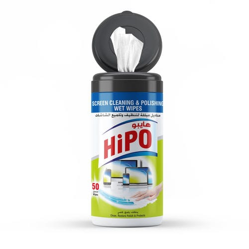 Очищающие салфетки для медицинских приборов - HiPO Screen - Al-Mueen - 50 штук