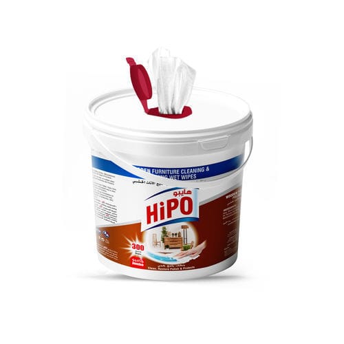 Очищающие салфетки для медицинской мебели - HiPO Wooden - Al-Mueen - 300 штук