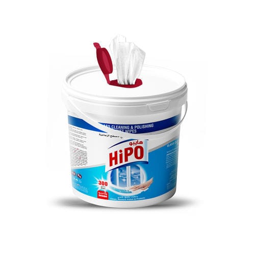 Очищающие салфетки для стекол - HiPO  - Al-Mueen - 300 штук