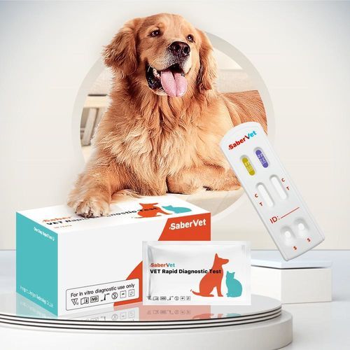 Экспресс-тест на распираторные заболевания - SaberVet CDV/CPIV Ag  - Hangzhou Antigenne Technology Co. Ltd - на болезнь Карре / ветеринарный / для собак