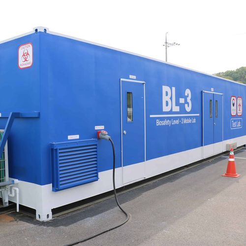 Лабораторное помещение для изоляции воздушно-капельных инфекций - BSL-3 Lab - Wosem - для исследований на животных / переносной / модульный