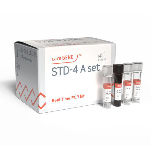 Набор для теста для болезней, передаваемых половым путем - careGENE™ STD-4 A set - WELLS BIO - на гонококк / на уреаплазму уреалитикум / Хламидиоз