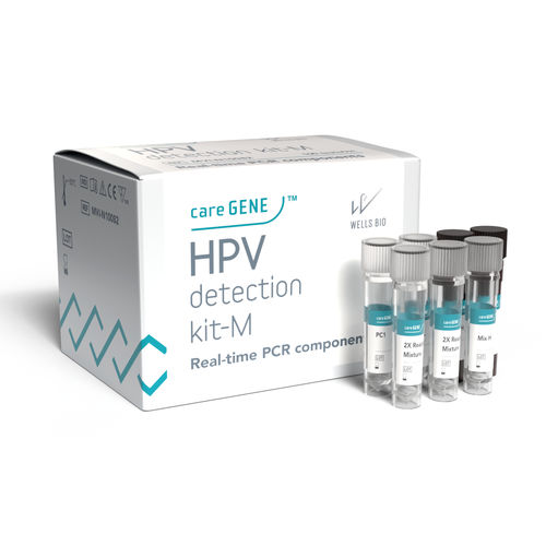 Набор для теста для болезней, передаваемых половым путем - careGENE™ HPV detection kit-M - WELLS BIO - рак шейки матки / для ВПЧ 33 типа / для ВПЧ 16 типа