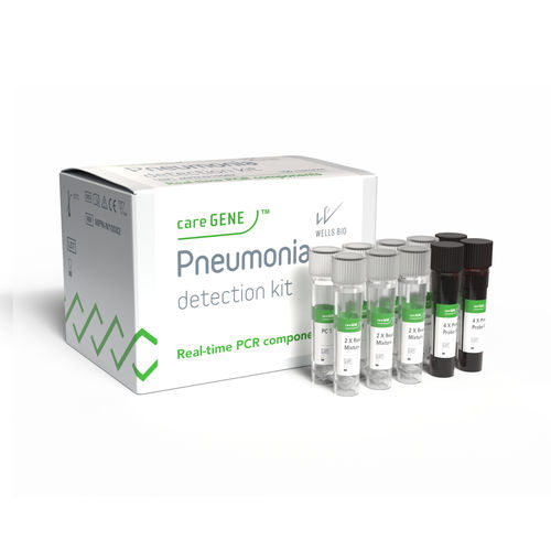 Набор для теста пневмонии - careGENE™ Pneumonia-12 Detection - WELLS BIO - на Легионелла пневмофила / на пневмококк / на золотистый стафилокок