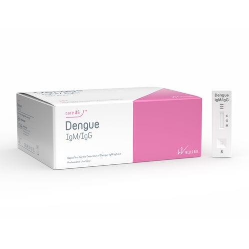 Экспресс-тест лихорадка денге - careUS™Dengue IgM/IgG - WELLS BIO - на инфекционные заболевания / для антитела / IgG