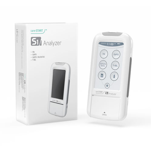 Оптический POC - анализатор - careSTART™ S1 Analyzer - WELLS BIO - электрохимический / для анемии / для контроля нескольких показателей