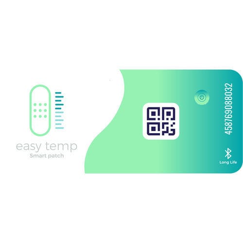Монитор пациента вставка - Easy Temp - Advanced Electronic Biosystem SRL - компактный / носимый / TEMP