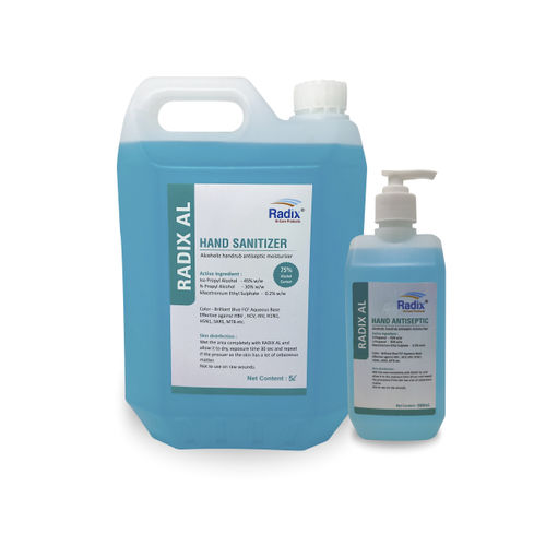 Гидроспиртовый раствор 75% - AL - Radix Hi-Care Products - 500 мл / 5000 мл
