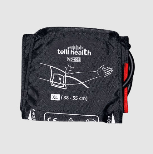 Манжета артериального давления - Telli Health LLC - для взрослых / нейлоновая / XL
