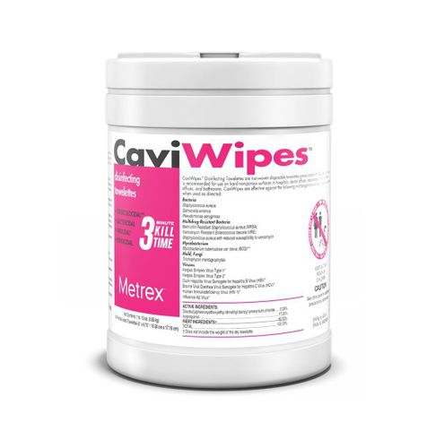 Очищающие салфетки для полов и поверхностей - CaviWipes™ - Metrex - 50 штук / 160 штук / 65 штук