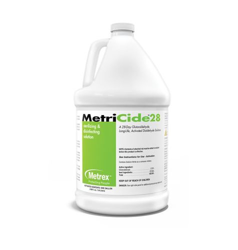 Дезинфицирующее средство для хирургических инструментов - MetriCide™ 28 - Metrex - для эндоскопов / для стоматологических инструментов / для медицинской мебели