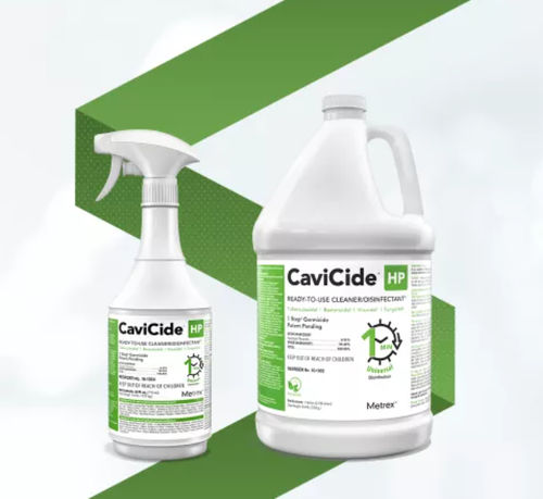 Моющее средство дезинфицирующее средство - CaviCide™ HP - Metrex - перекись водорода / для поверхностей / жидкость