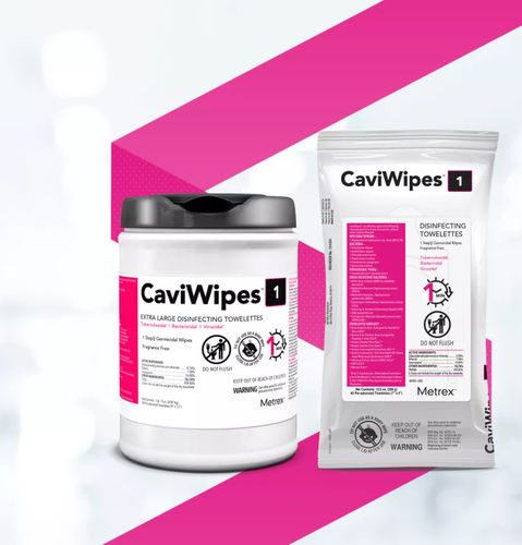 Очищающие салфетки для полов и поверхностей - CaviWipes1™ - Metrex - 160 штук / 65 штук / 45 штук