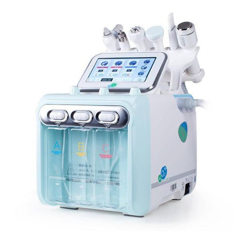 Аппарат для микрошлифовки - Portable Aquafacial 6 handle - Miramhoo Aesthetics - аппарат для ультразвукового пилинга / аппарат для кислородной инфузии / аппарат для механической эксфолиации